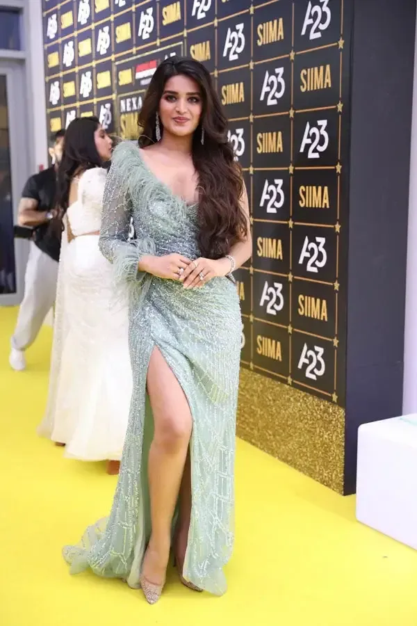 Indian Actress Nidhi Agarwal Images at Siima awards 2023